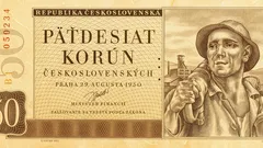 Bankovka za miliony: příběh experimentální zelené padesátikoruny