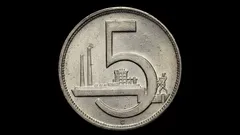 Pětikoruna z roku 1952: Nejvzácnější česká mince, kterou možná máte doma